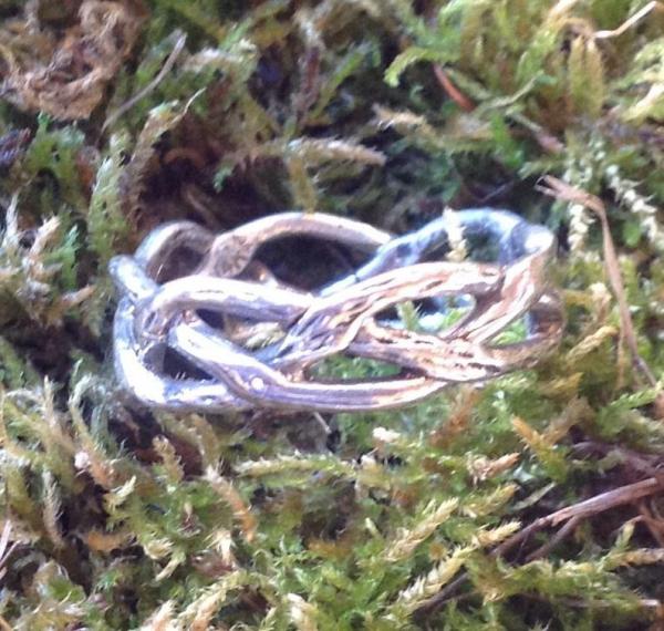 Weaved twig ring Sterling Silver