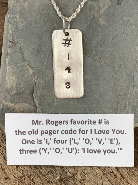 Mr. Rogers Favorite # is 143