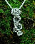 Flower Pendant Sterling Silver