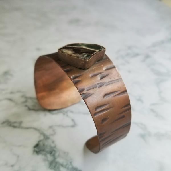 "The Nature" Copper Patina Cuff picture