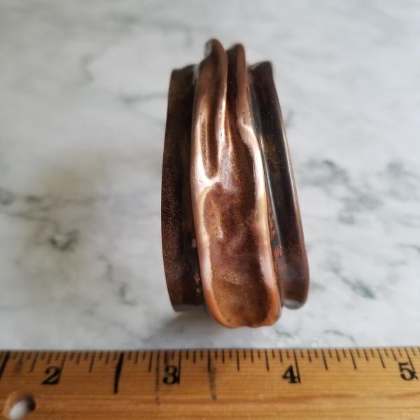 "The Oak" Copper Patina Cuff picture