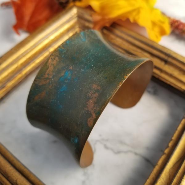 "Soothing" Copper Patina Cuff picture