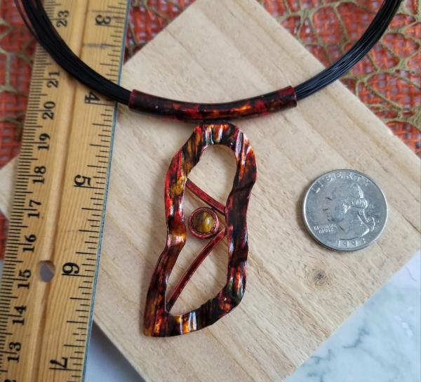 "The Fire Pit" Copper Pendant picture