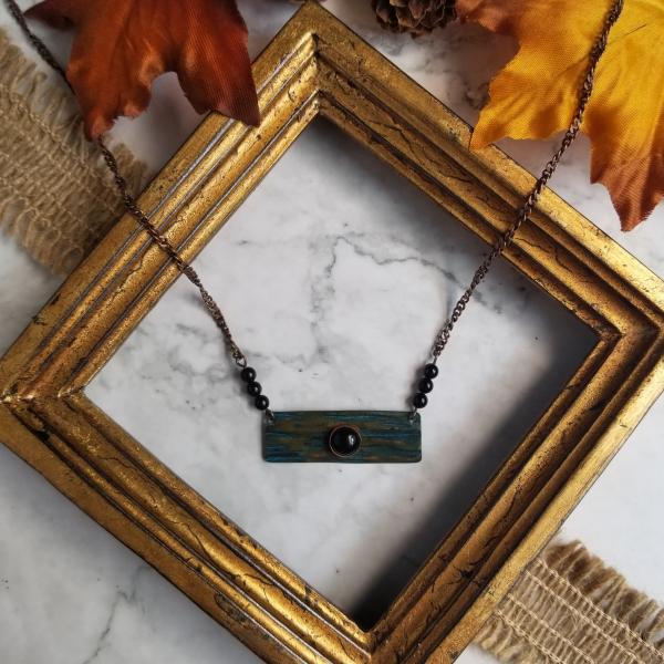 "The Current" Copper Patina Necklace