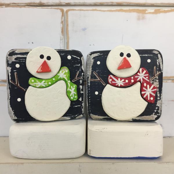 Snowman Note Block