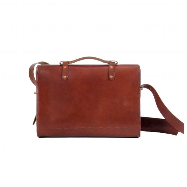 Lincoln Satchel  - Dark Bourbon picture