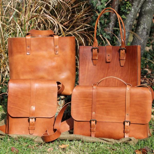 Madison Tote - Saddle picture