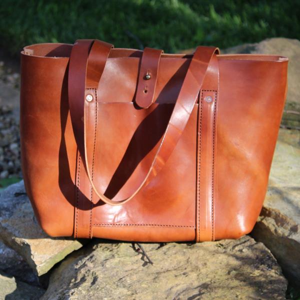 Marshall Tote - Saddle picture