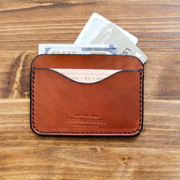 Clay Pocket Wallet - Saddle picture