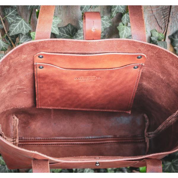 Monroe Tote - Saddle picture