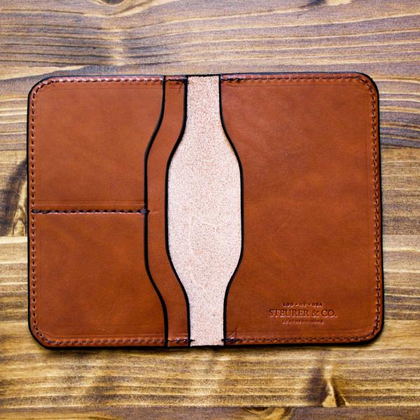 Boone Passport Wallet - Saddle picture