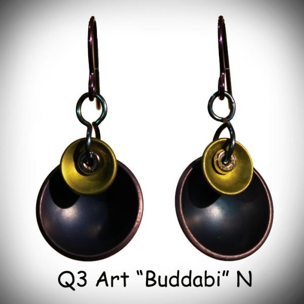 Buddahbi Earrings Black & White picture