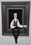 Edgar Allan Poe Shadowbox