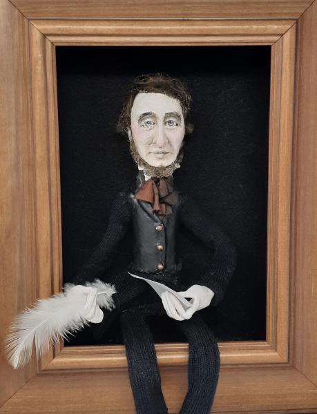 Henry David Thoreau Shadowbox picture