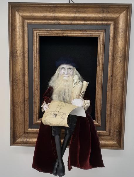 Leonardo DaVinci Shadowbox picture