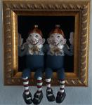 Tweedle Dum & Tweedle Dee Shadowbox