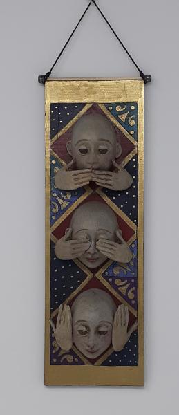 No Evil Masks Tile