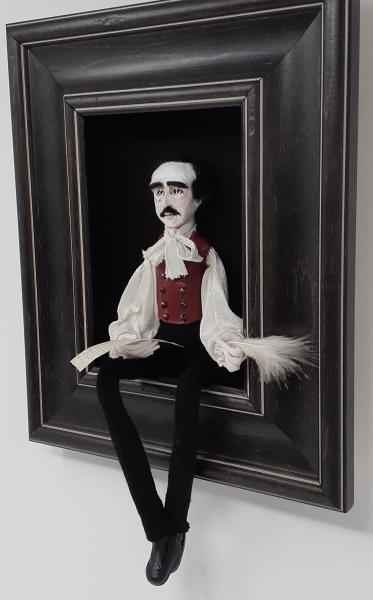 Edgar Allan Poe Shadowbox picture