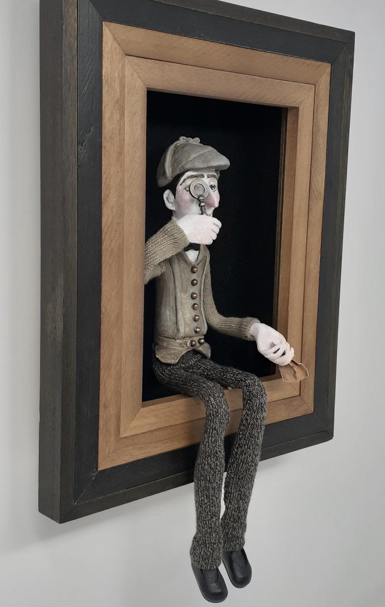 Sherlock Holmes Shadowbox picture