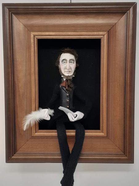Henry David Thoreau Shadowbox