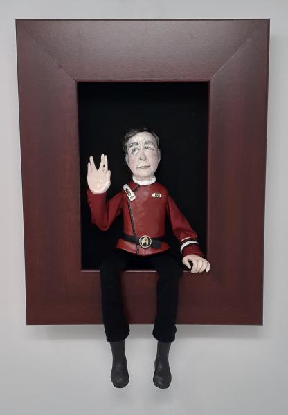 Gene Roddenberry Shadowbox picture