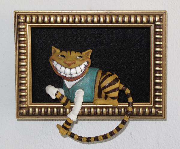 Cheshire Cat Shadowbox picture