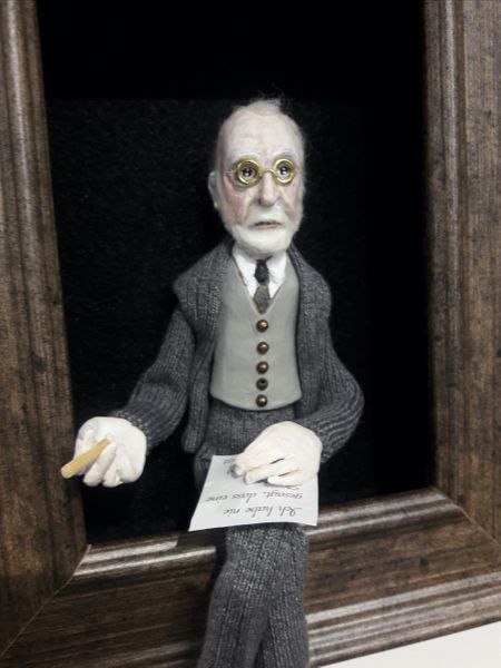 Sigmund Freud Shadowbox picture