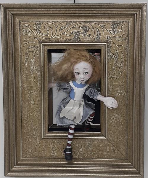 Alice Through The Looking Glass Shadowbox