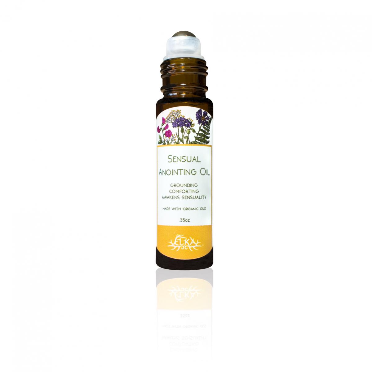 Sensual Anointing Oil, Vanilla-Orange-Rose-Vetiver Roll-On Essential Oil Blend picture