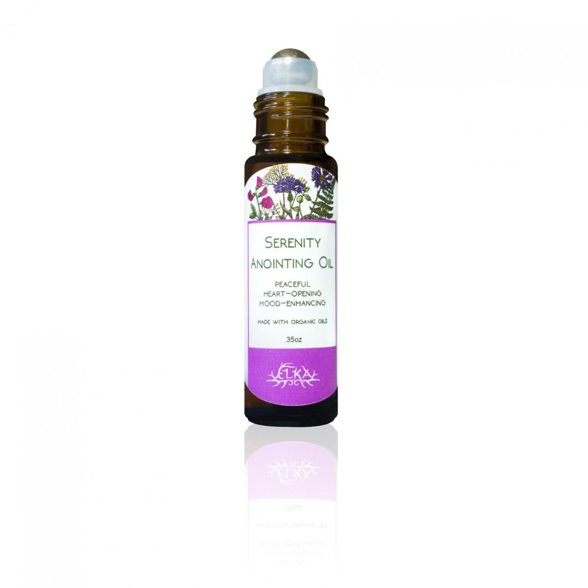 Serenity Anointing Oil, Lavender-Chamomile-Patchouli Roll-On Essential Oil Blend picture