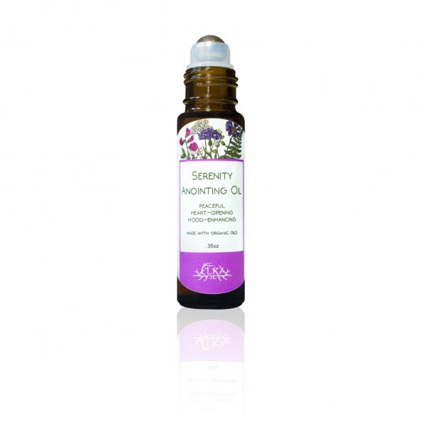 Serenity Anointing Oil, Lavender-Chamomile-Patchouli Roll-On Essential Oil Blend picture