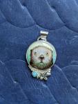 Otter Face Pendant