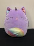 8” Squishmallows Cienna the Purple Caticorn