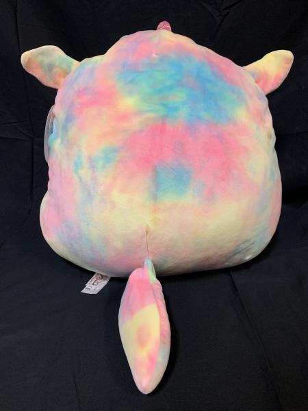 16” Squishmallows Esmerelda the Rainbow Tie Dye Unicorn picture