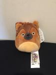3.5” Squishmallows Clip-On Mario the German Shepherd