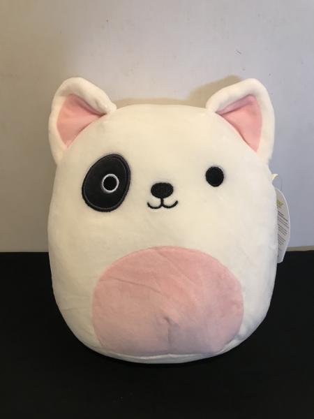 8” Squishmallows Charlie the White Pup picture