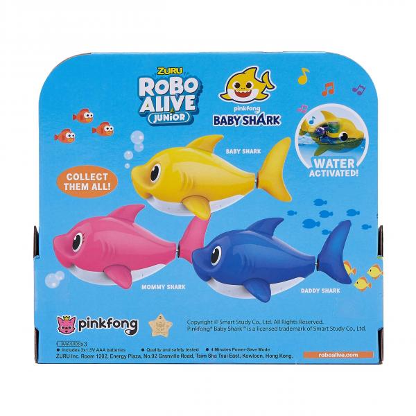 Robo Alive Sing & Swim Baby Shark Robotic Bath Toy [Yellow] picture