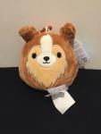 3.5&rdquo; Squishmallows Clip-On Andres the Sheltie