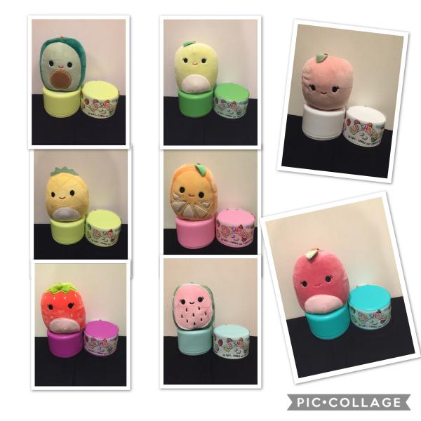 4” Squishmallows Fruit Mystery Capsules picture