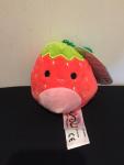 Squishmallows 3.5” Scarlet The Strawberry Clip NWT/HTF! 