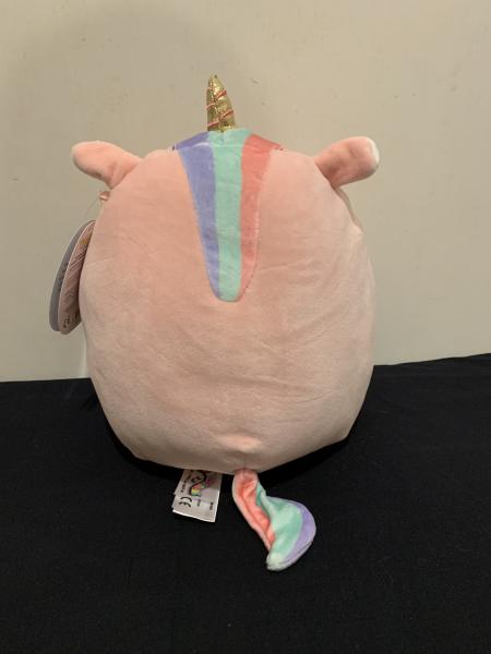 8” Squishmallows Ilene the Pink Unicorn with Rainbow Bangs picture