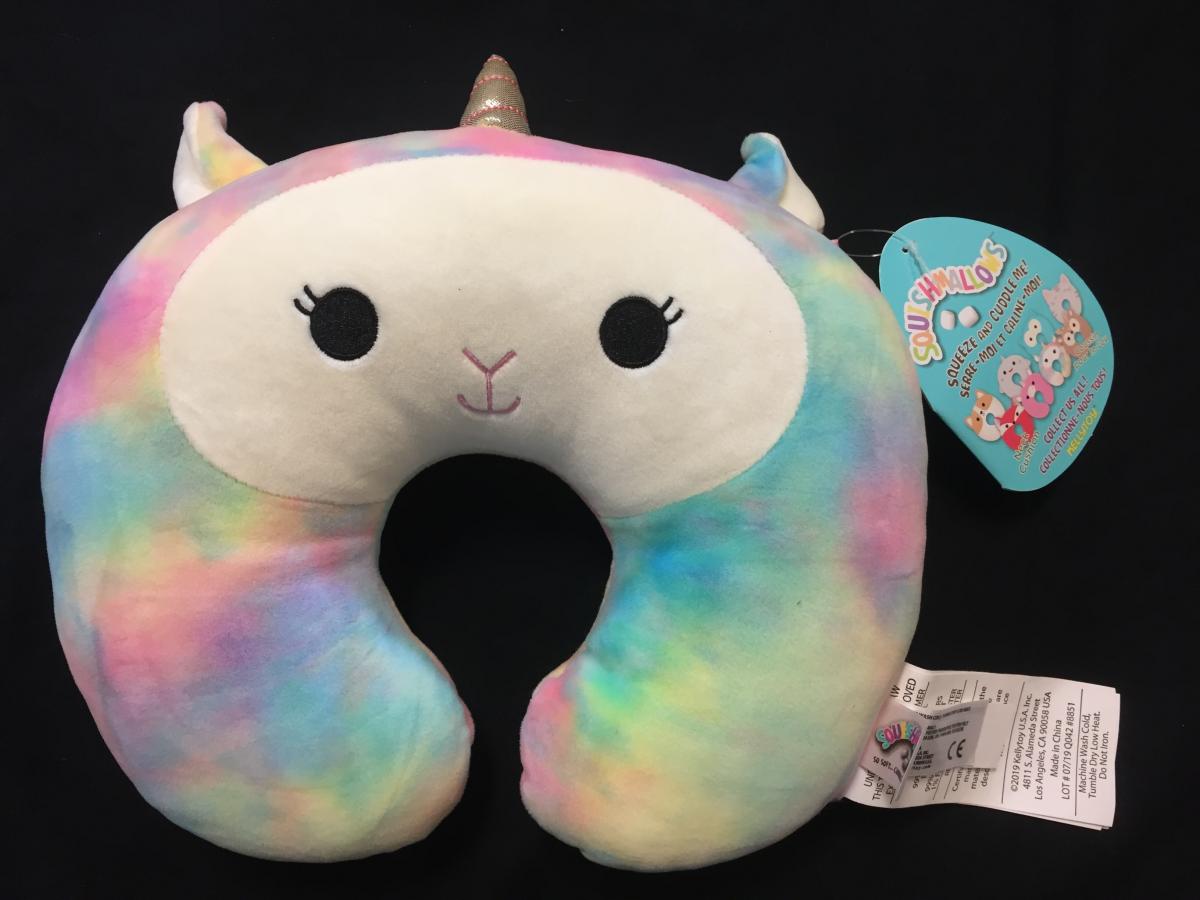 Squishmallows Neck Pillow Lucy May the Llamacorn Eventeny