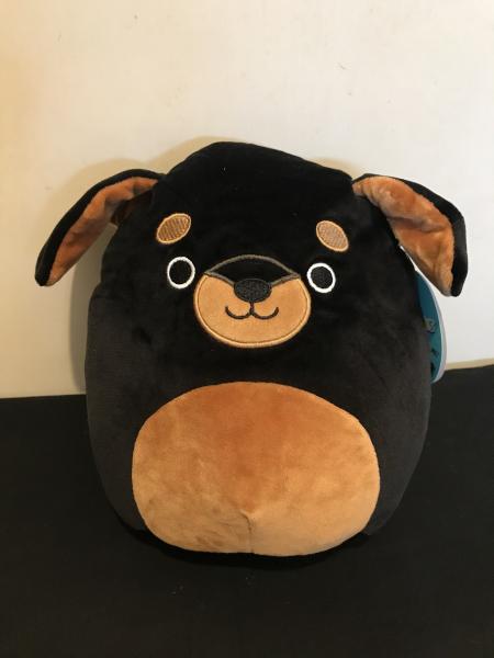 8” Squishmallows Mateo the Rottweiler picture