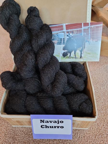 Navajo Churro skeins