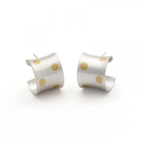 Polka Dots Cuff Earrings