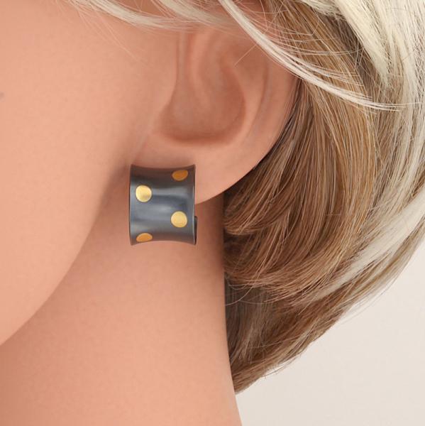 Polka Dot Cuff Earrings picture