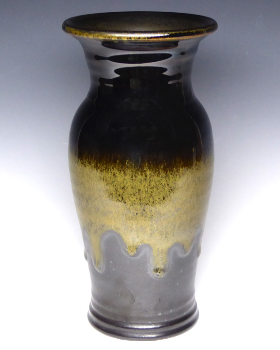 Tiger eye mini vase