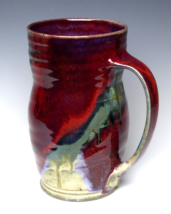 Red multi color Stein picture