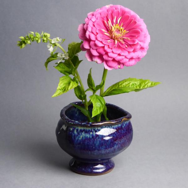 Purple Ikebana Vase