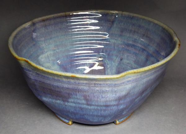 Rutile blue altered shape bowl picture